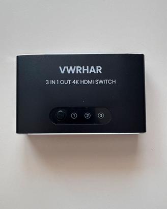 Swiitch Hdmi 3in 1out