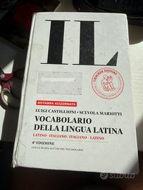 Vocabolario della lingua latina, copertina rigida