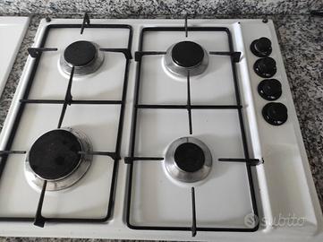 piano cottura 4 fuochi