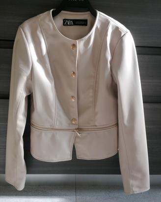 Giacca similpelle Zara 
