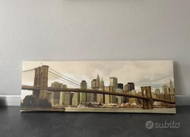 Trattabile - Tela New York, telaio in legno