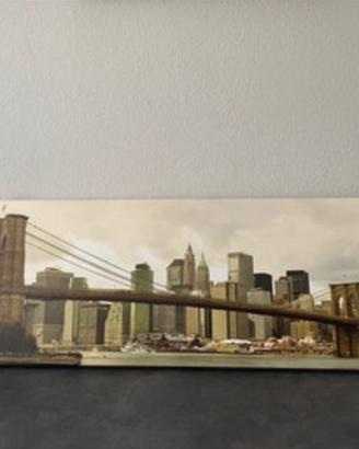 Trattabile - Tela New York, telaio in legno
