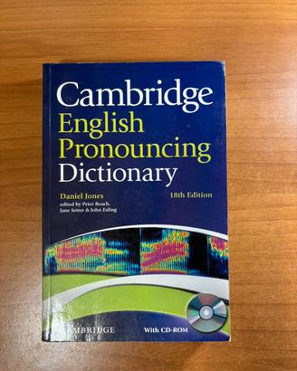 Pronouncing Dictionary - 18th edition -No CD