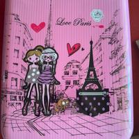 TROLLEY  MADISSON KIDS 2 RUOTE - LOVE PARIS