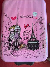 TROLLEY  MADISSON KIDS 2 RUOTE - LOVE PARIS