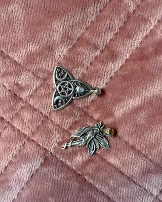 Set 3 collane fate argento