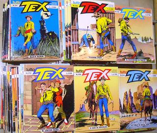 STOCK 83 fumetti TUTTO TEX - per numeri vedi lista