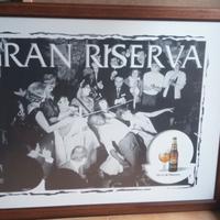 Quadro pubblicitario Peroni
