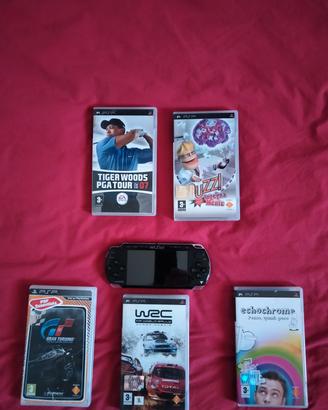 psp e 5 giochi