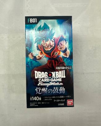 Dragon Ball Fusion World FB01 Box Giapponese