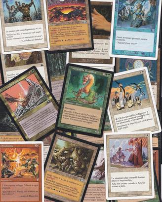 Valutazione e ritiro di carte magic vecchie