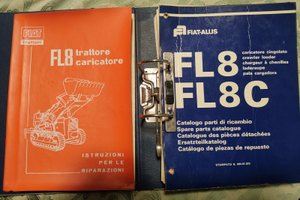 Manuale d'officina e ricambi fiat pala FL8