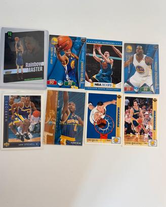 Lotto 8X Card Nba Golden State Warriors Curry Rare