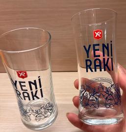 Bicchieri della collezione yeni raki