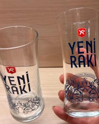 Bicchieri della collezione yeni raki