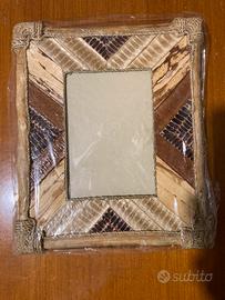 Portafoto/ cornice etnica 18x13