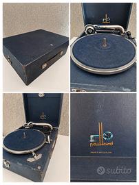 Giradischi portatile Paillard (anni 40/50)