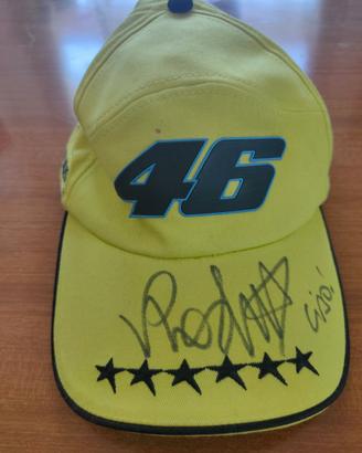 Cappellino autografato Valentino Rossi