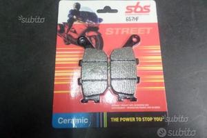 Pastiglie freno dietro sbs per honda - kawasaki -