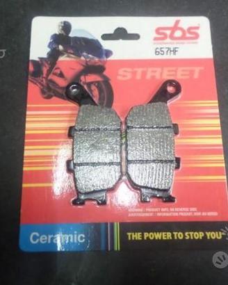 Pastiglie freno dietro sbs per honda - kawasaki -