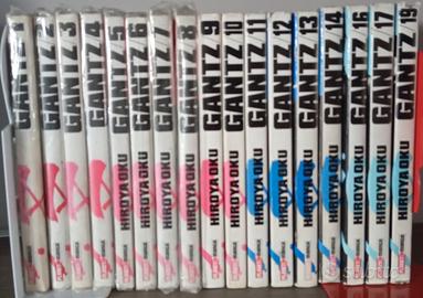 Lotto 17 fumetti"Gantz"-Manga(2000) 