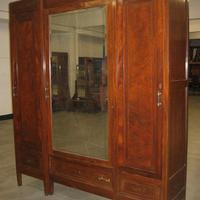 armadio antico mogano