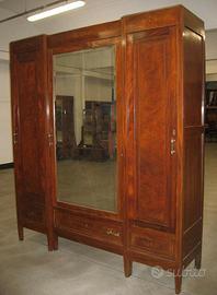 armadio antico mogano