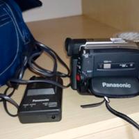 Telecamera Panasonic e macchina fotografica Sony