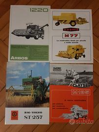 Brochure mietitrebbie varie marche