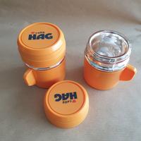 set 2 tazzine termiche brand Caffè Hag vintage 