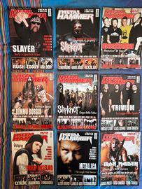 Metal Hammer 9 riviste 2007-08