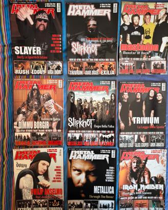 Metal Hammer 9 riviste 2007-08
