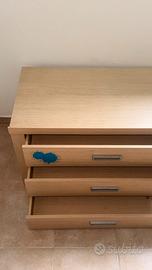 Cassettiera moderna in legno chiaro | Quasi nuova!