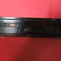 DENON DRM-740 REGISTRATORE CASSETTE A 3 TESTINE 