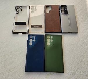 5 Custodie Cover per Samsung Galaxy S22 ULTRA