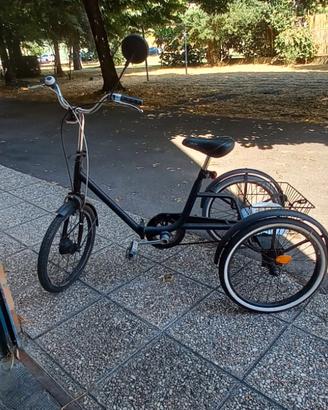 Bici tre ruote 