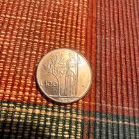 Moneta da 100 lire anno 1978