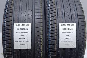 2 GOMME 245 40 20 MICHELIN NUOVE RIF3504