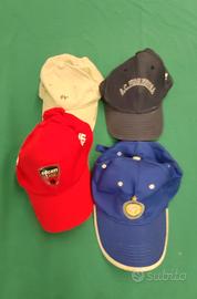 4 berretti vari