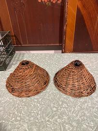 Coppia paralumi artigianali