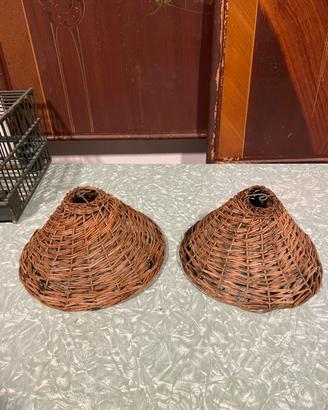 Coppia paralumi artigianali