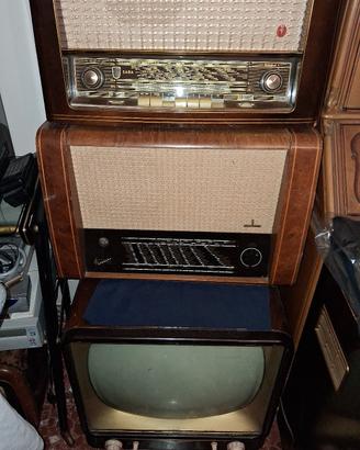 2 RADIO E UNA TV ANNI 50