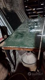 Tavolo francese provenzale piano in vetro eur 80