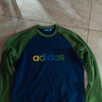 FELPA UOMO DI COTONE E POLIESTERE BRAND ADIDAS
