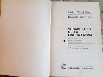 dizionario di latino 