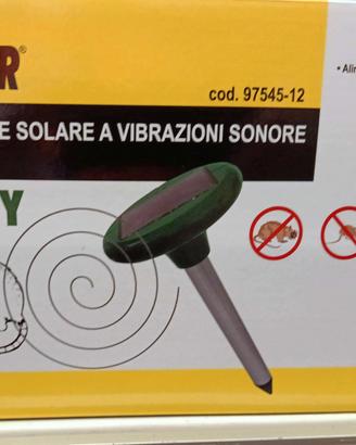 SCACCIATALPE A PANNELLO SOLARE 
