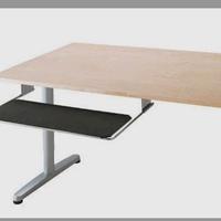 IKEA Summera vassoio tastiera grigio metallo