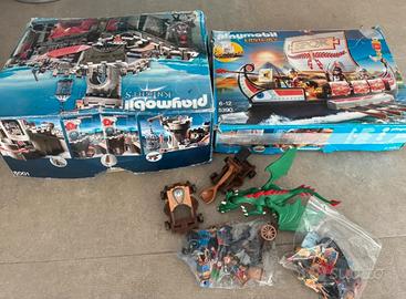 Lotto Playmobil: Castello+ Galea + altro