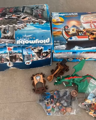 Lotto Playmobil: Castello+ Galea + altro