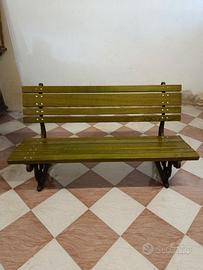 panchina da giardino 